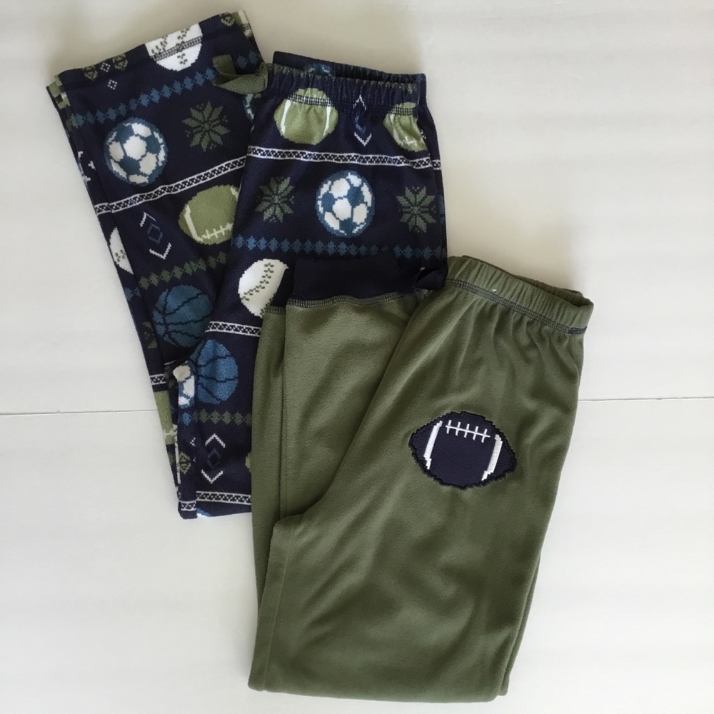 Saint Eve Kids Boys Pajama Lounge Pants Sports Size 10